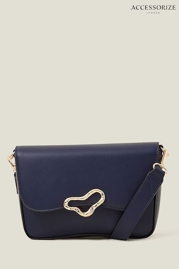 Accessorize Blue Metal Detail Cross-Body Bag (B97900) | £28