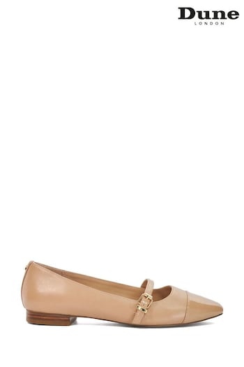 Dune London Habits Toe Cap Maryjane Shoes Buttero (B97985) | £80