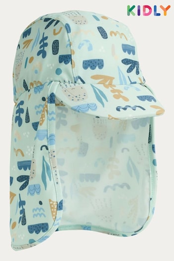 KIDLY Blue Recycled Sun Hat (B98062) | £15