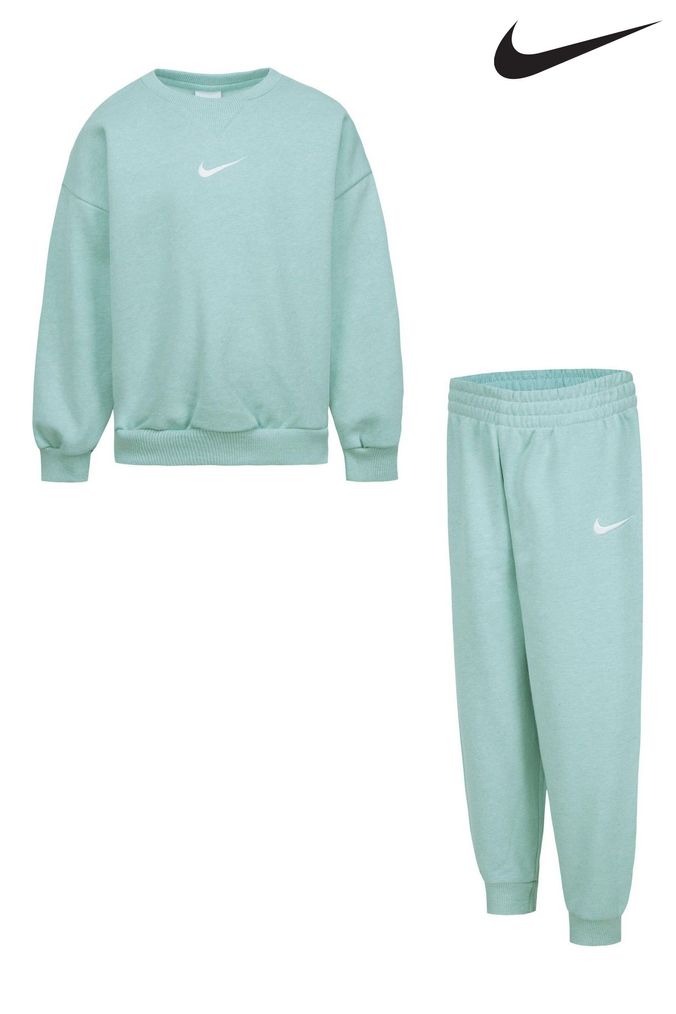 Grey marl nike tracksuit discount