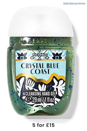 Sandals & Wedges Crystal Blue Coast Cleansing Hand Gel 1 fl oz / 29 mL (B98850) | £4