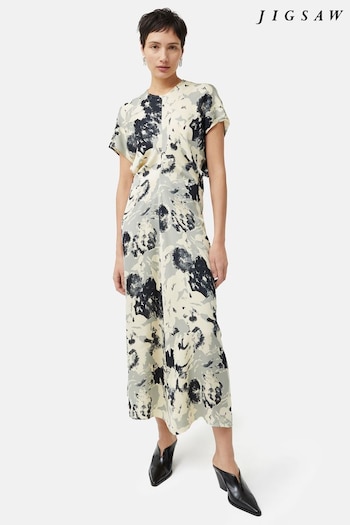 Jigsaw Floral Echo Dress (B98865) | £185