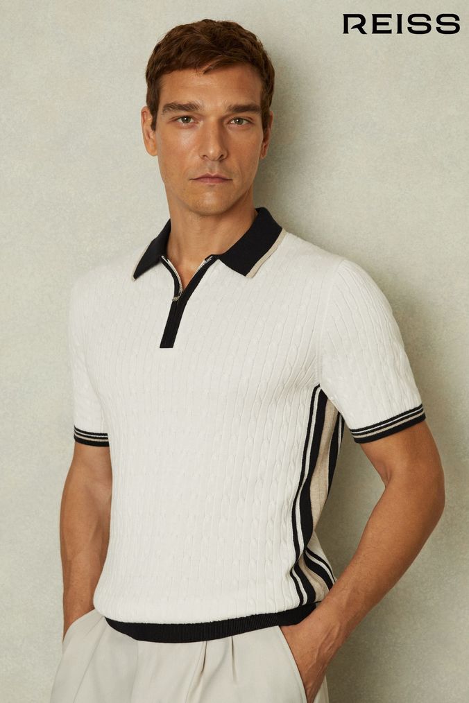 Mens knitted short sleeve jumper online