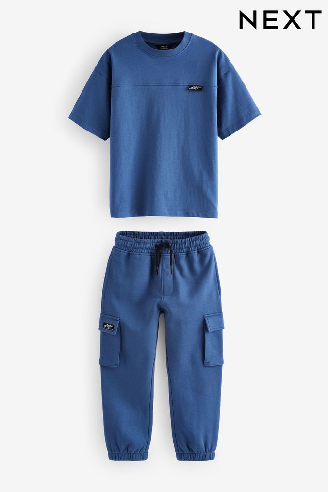 Boys Blue Joggers Casual Sports Joggers Next UK