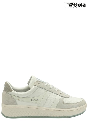 Gola White Ladies Grandslam '88 Lace-Up Trainers (B99018) | £85