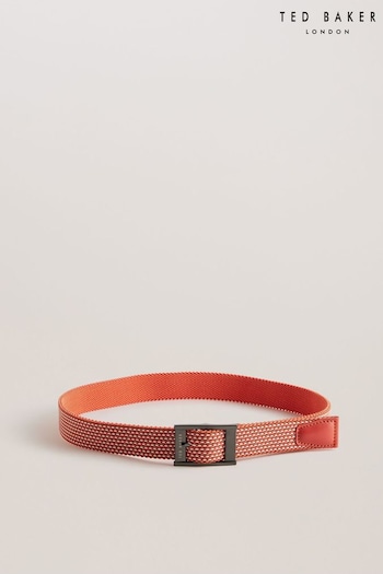 Ted Baker Orange Colummm Reversible Elastic Belt (B99024) | £39