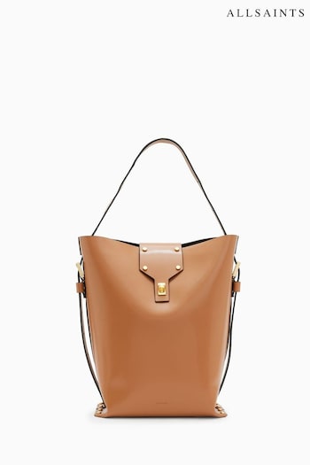 AllSaints Brown Miro Shoulder Bag (B99092) | £249