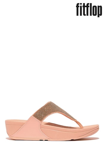 FitFlop Pink Lulu Opul Toe-Post Sandals (B99207) | £80