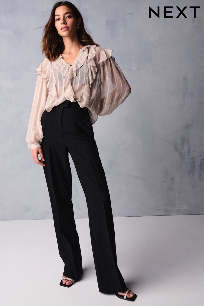 Women s Work Trousers Ladies Formal Trousers Next UK