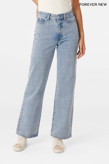 Forever New Blue Sky Straight Leg lilac Jeans (B99355) | £60