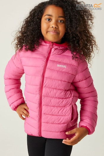 Regatta Pink Junior Hooded Marizion Jacket (B99547) | £39
