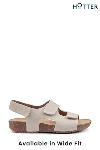 Hotter Natural Explore Touch Fastening Sandals (B99607) | £59