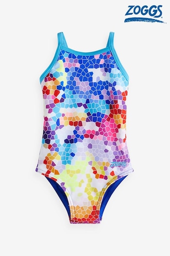 Zoggs Girls Yaroomba Floral One Piece Swimsuit (B99674) | £25