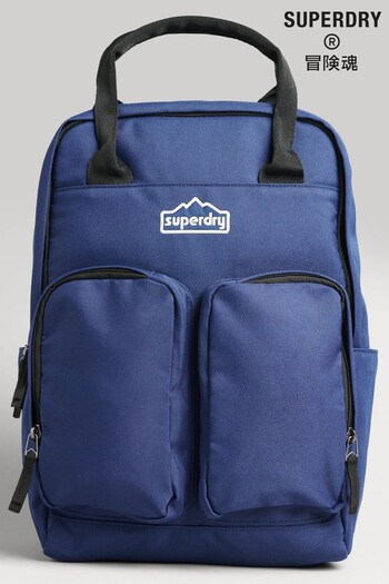 Superdry Blue Top Handle Backpack (C00087) | £45