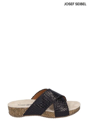 Josef Seibel Black Tonga Casual Everyday Slip-on Shoes (C00208) | £80