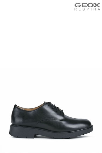 Geox Womens Spherica Black Shoes (C00231) | £110