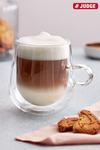 Judge Clear Duo Double Walled Grande Latte Glass (C00412) | £16