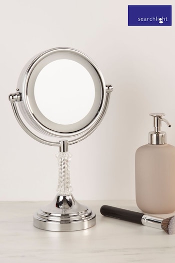 Searchlight Chrome Polly Duel Sided Mirror (C00667) | £25