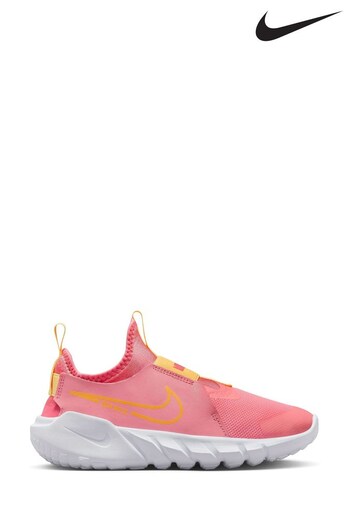 Nike Coral Pink Flex Runner Youth Trainers (C00671) | £38