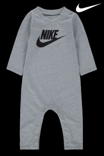 Nike Grey Baby Club Romper (C00856) | £25
