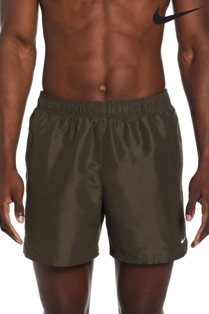 Black nike shop swimming trunks