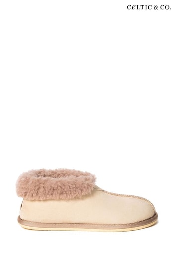 Celtic & Co. Ladies Sheepskin Bootee Slippers (C01263) | £82