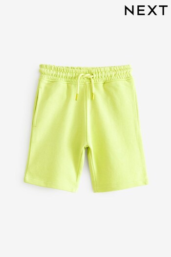 Fluro Yellow 1 Pack Jersey Shorts (3-16yrs) (C01493) | £3 - £5.50