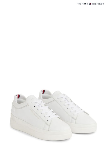 Tommy BF8032 Hilfiger Feminime Elevated Trainers (C01516) | £130