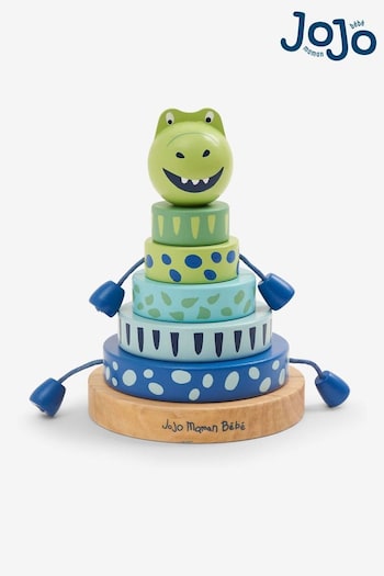 My First Eid Green Dino Wooden Stacking Toy (C01592) | £18