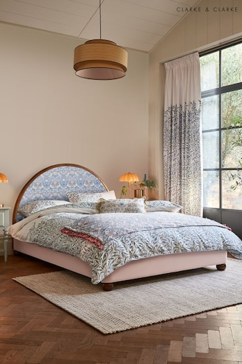 Clarke and Clarke Strawberry Thief Portland Bed (C01650) | £850 - £950