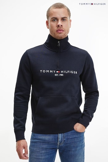 Tommy Hilfiger Blue Tommy Logo Sweatshirt (C01689) | £120
