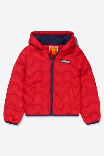 Boys Polar Fleece Lined Puffer Jacket (C02058) | £59 - £69