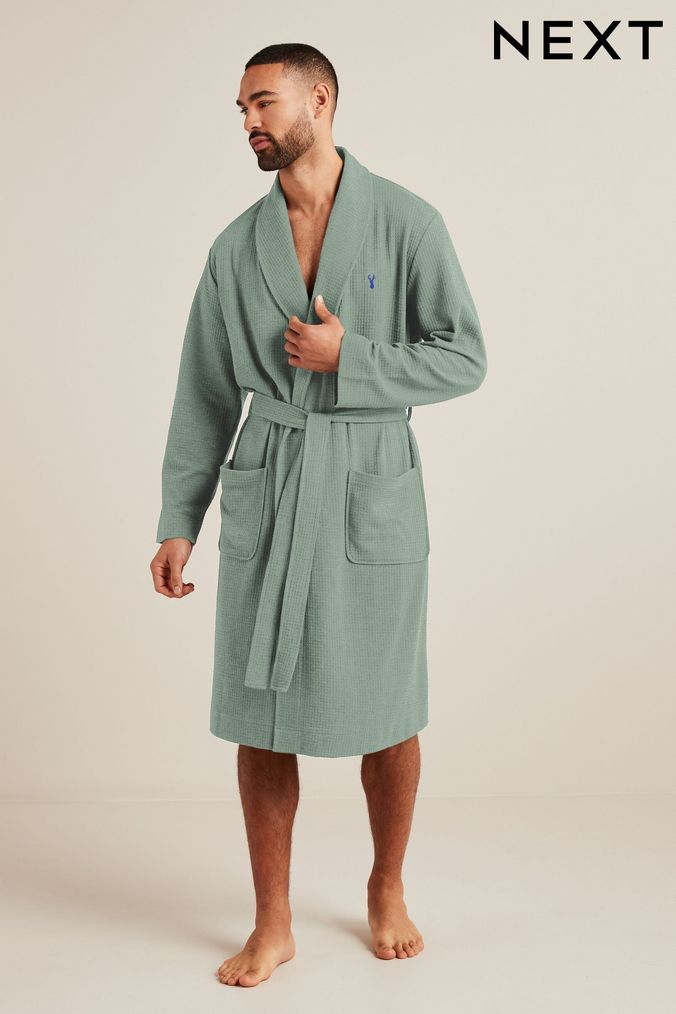 Buy Men s Robes Green Nightwear Online Next UK