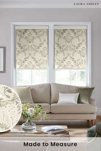 Laura Ashley Natural Parterre Made To Measure Roller Blind (C02314) | £58