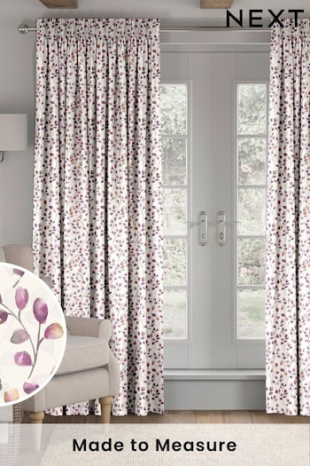 Berry Pink April Made To Measure Curtains (C02349) | £100