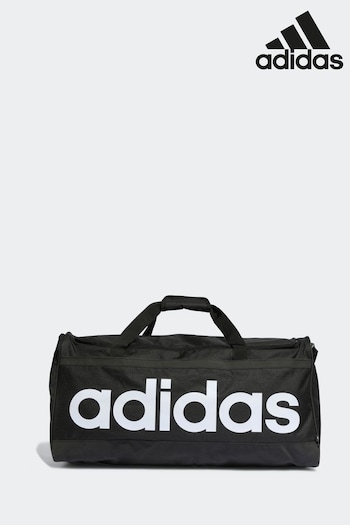 adidas laces Black Adult Essentials Duffel Bag Large (C02508) | £35