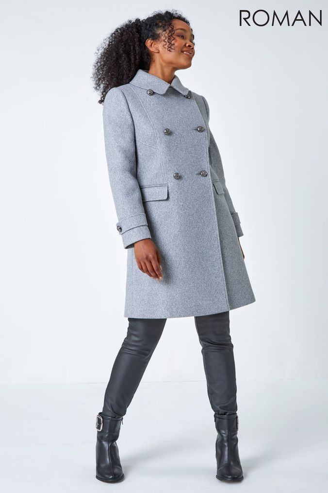 Grey smart coat discount