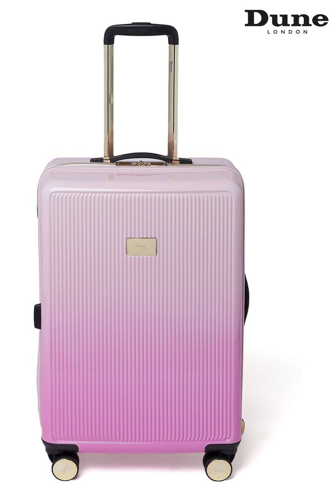 Pink 4 wheel suitcase hotsell