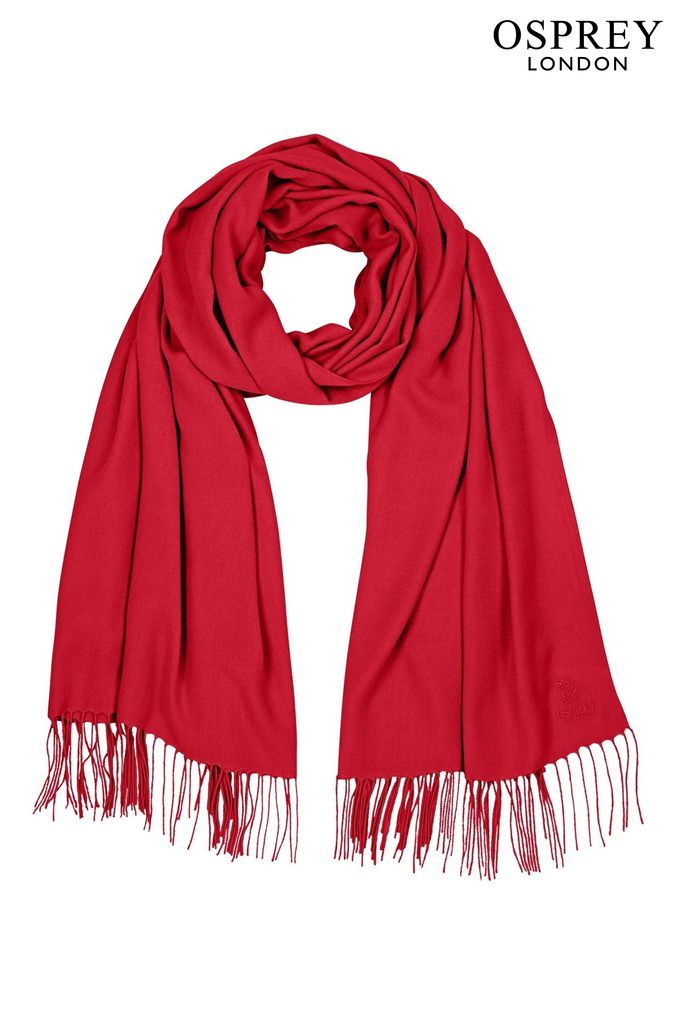 Red dressy scarf on sale
