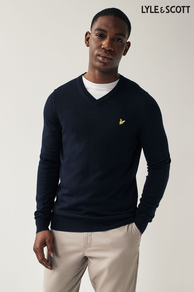 V neck jumper outlet mens next