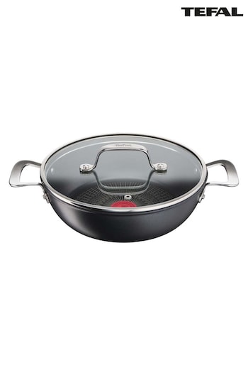 Tefal Grey Unlimited Aluminium Non-Stick 26cm All In One Pan (C03538) | £78
