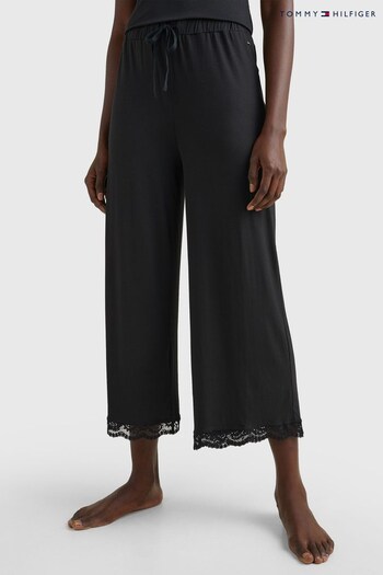 Tommy Hilfiger Black Lace Pyjama Trousers (C03917) | £60