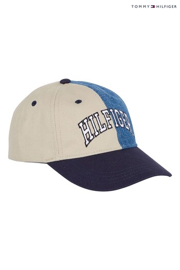 Tommy Hilfiger Black Collegiate Baseball Cap (C04016) | £32