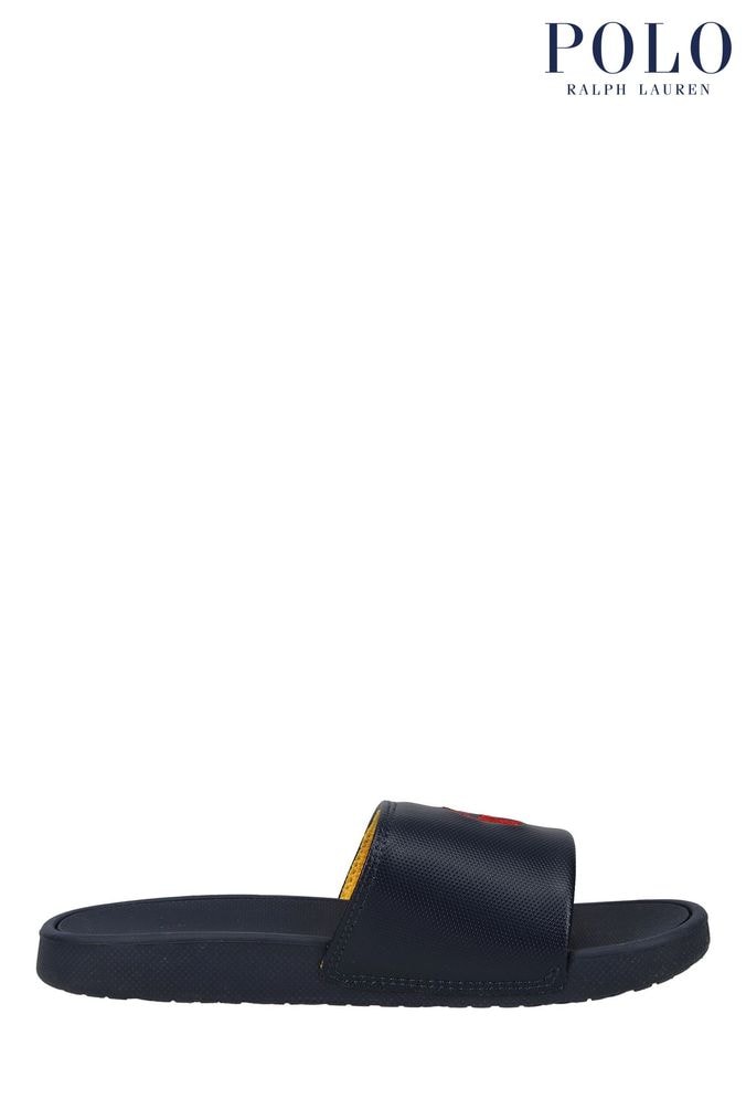 Buy Boys Polo Ralph Lauren Sliders Footwear Online Next UK