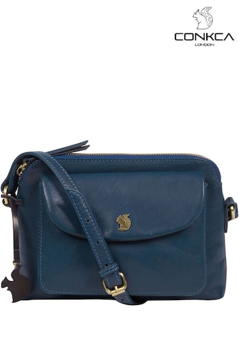 Conkca Dainty Leather Cross-Body Bag (C04545) | £49