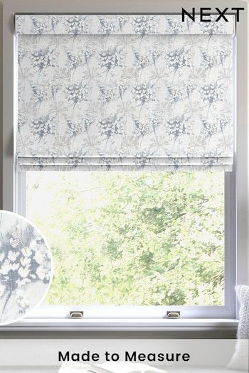 Grey Clemi Made To Measure Roman Blinds (C04614) | £94