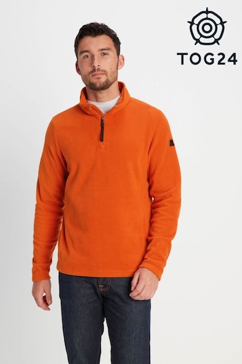 Tog 24 Orange Revive Zip Neck Fleece (C04739) | £25