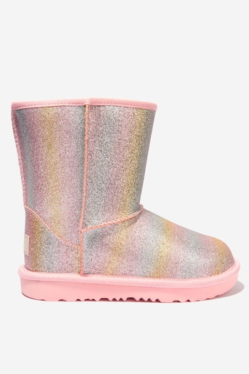 Girls Classic II Glitter Boots in Pink (C04945) | £55 - £110