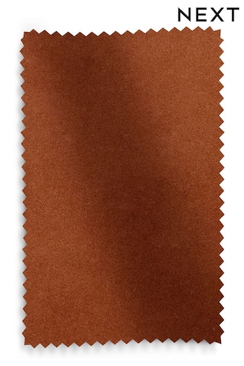 Soft Velvet Rust Fabric Swatch (C05010) | £0