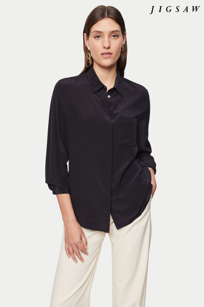 Buy Women s Jigsaw Workwear Tops Online Next UK